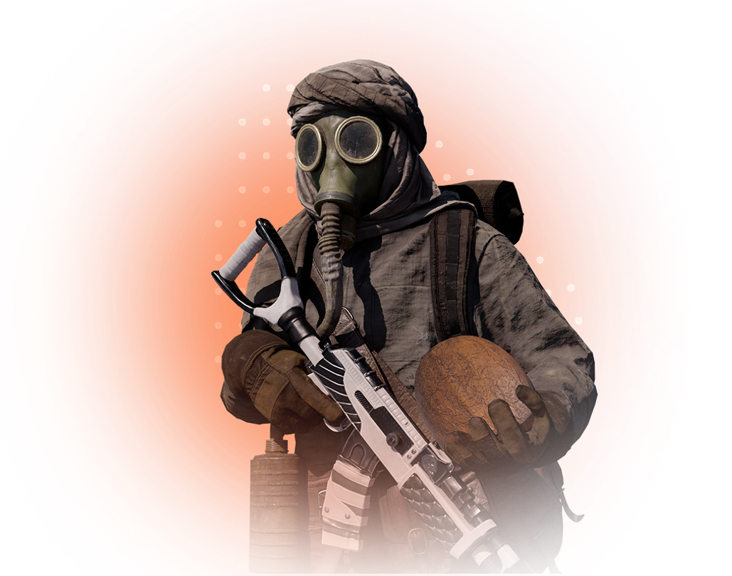 Персонаж Rust на серверах Mirage